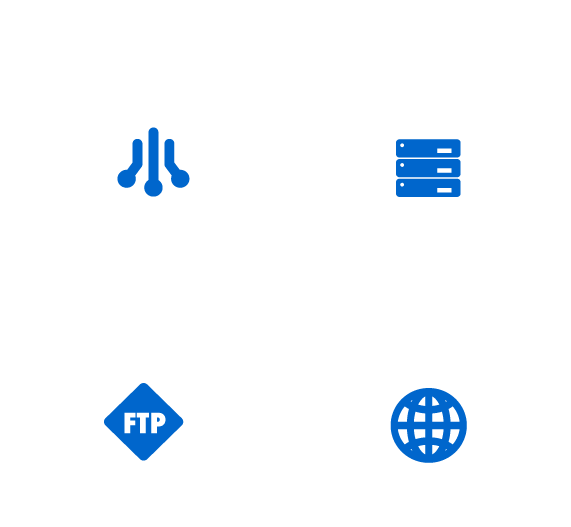 Дизайн иконок облачный провайдер