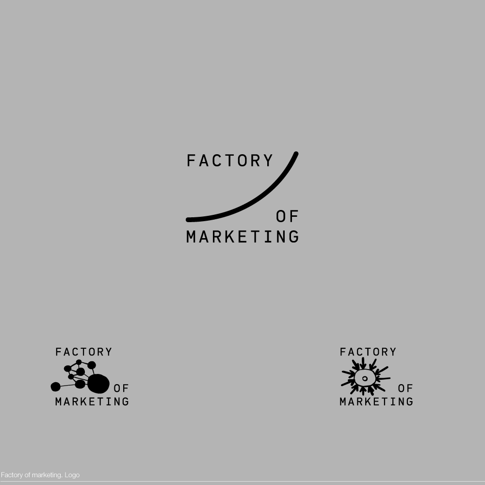 Логотип маркетингового агентства. Marketing agency logo.